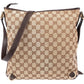 Gucci Monogram GG Canvas Abbey D-Ring Messenger Crossbody Bag