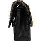 Chanel Quilted Lambskin 24K Gold Medium Double Flap Shoulder Bag