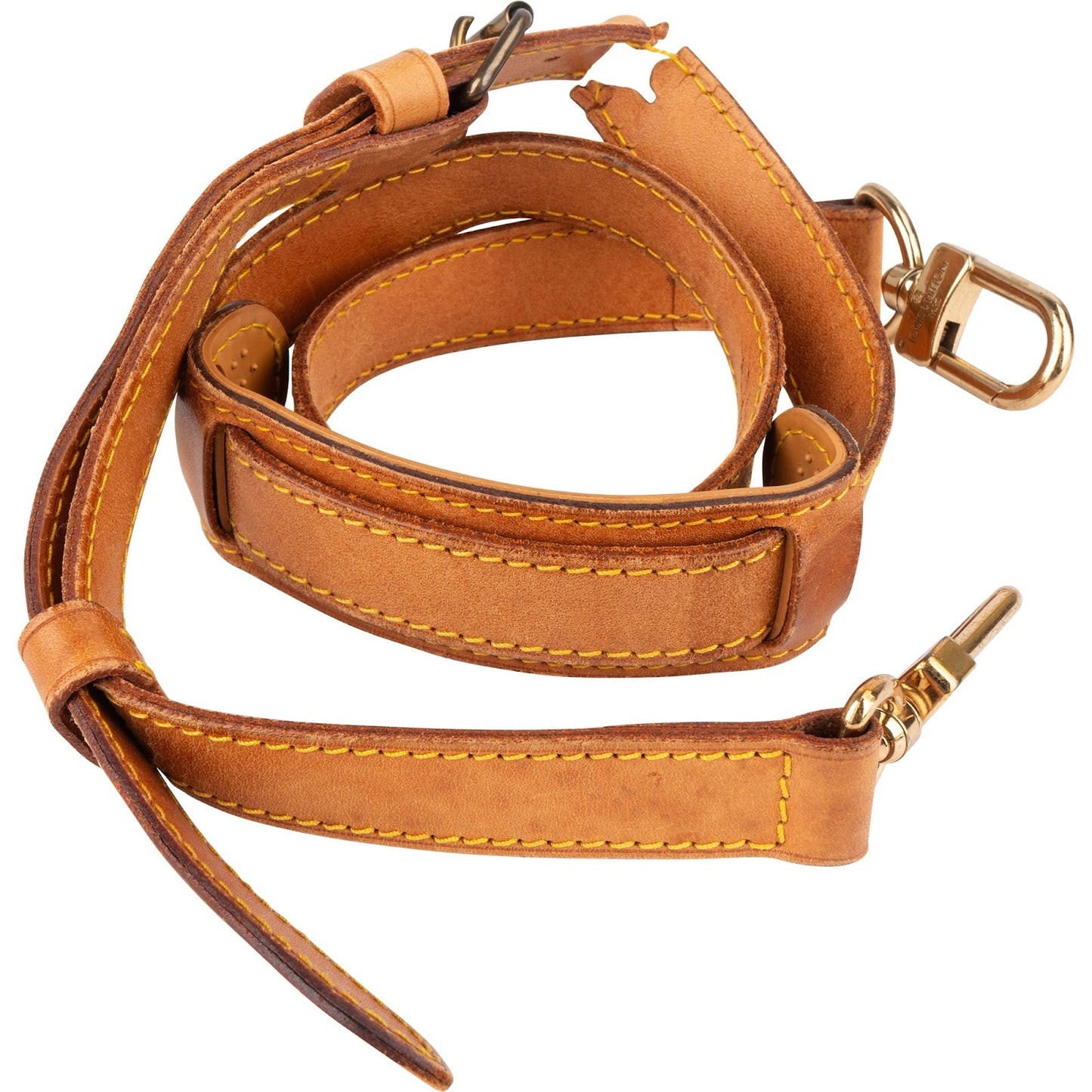 Louis Vuitton Vachetta Leather Adjustable Keepall Bags Strap