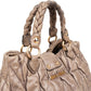 Miu Miu Vitello Lux Quilted Leather City Handbag