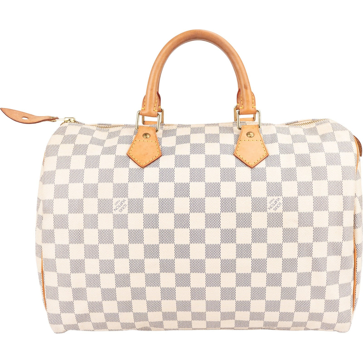 Louis Vuitton Speedy 35 aus Damier Azur Canvas – Ansicht 5