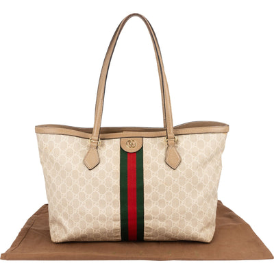 Gucci Monogram GG Supreme Ophidia Shoulder Bag