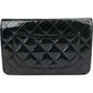 Chanel Quilted Patent Leather Wallet On Chain Crossbody Bag