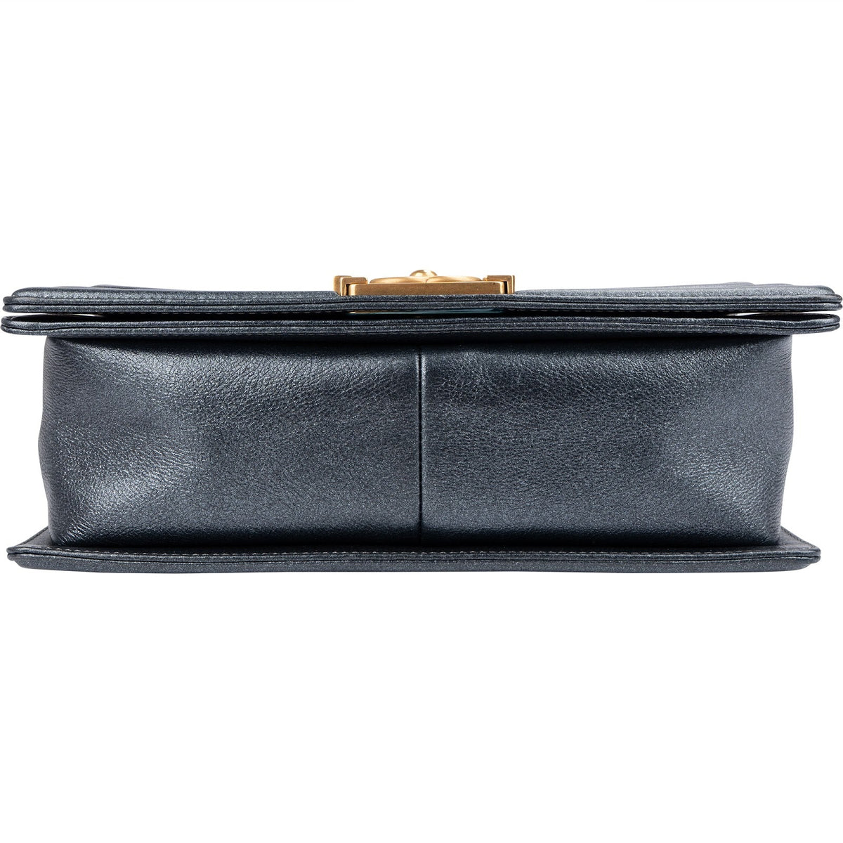 Chanel Quilted Grained Calfskin Medium Boy Single Flap Crossbody Bag