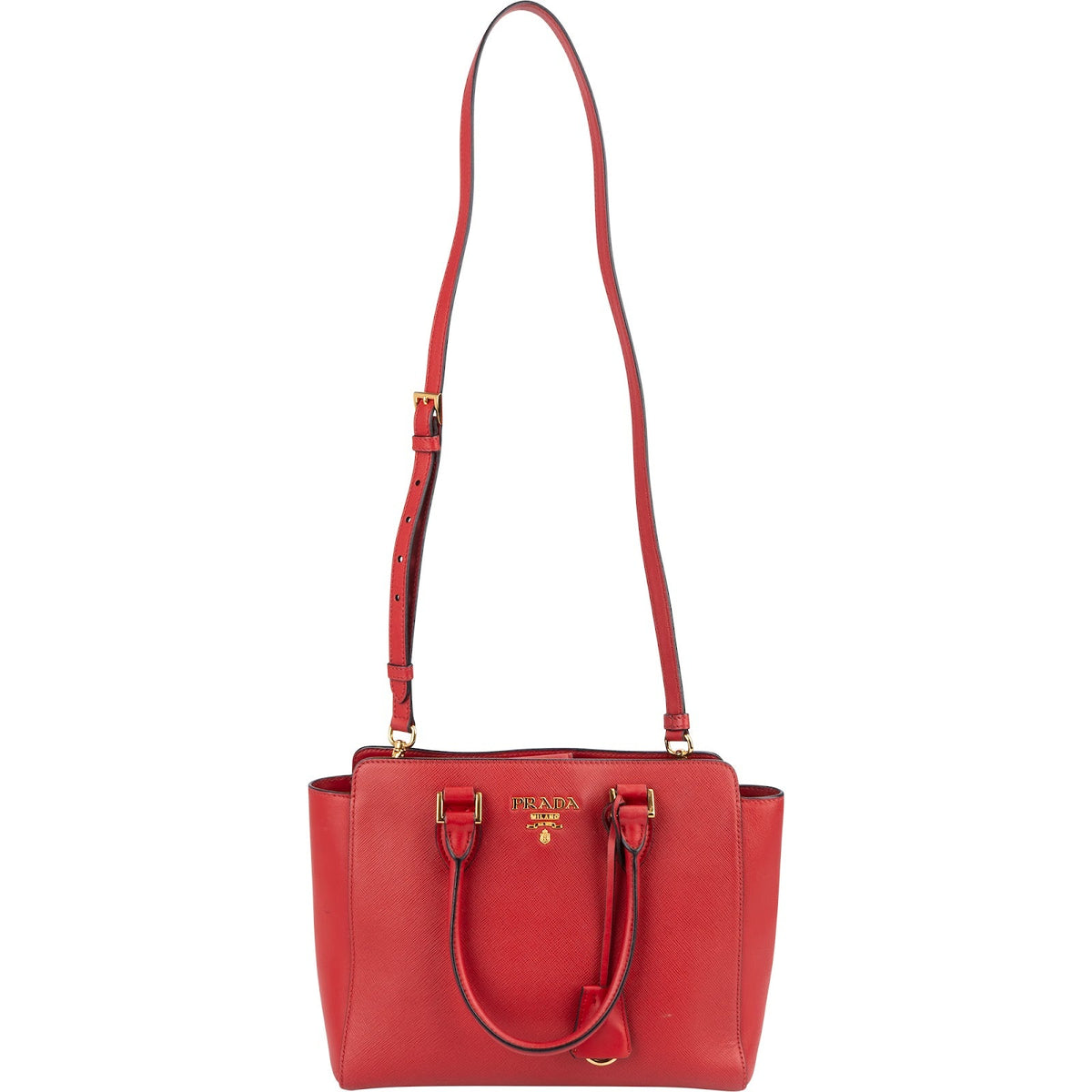 Prada Saffiano Leather Tote Handbag