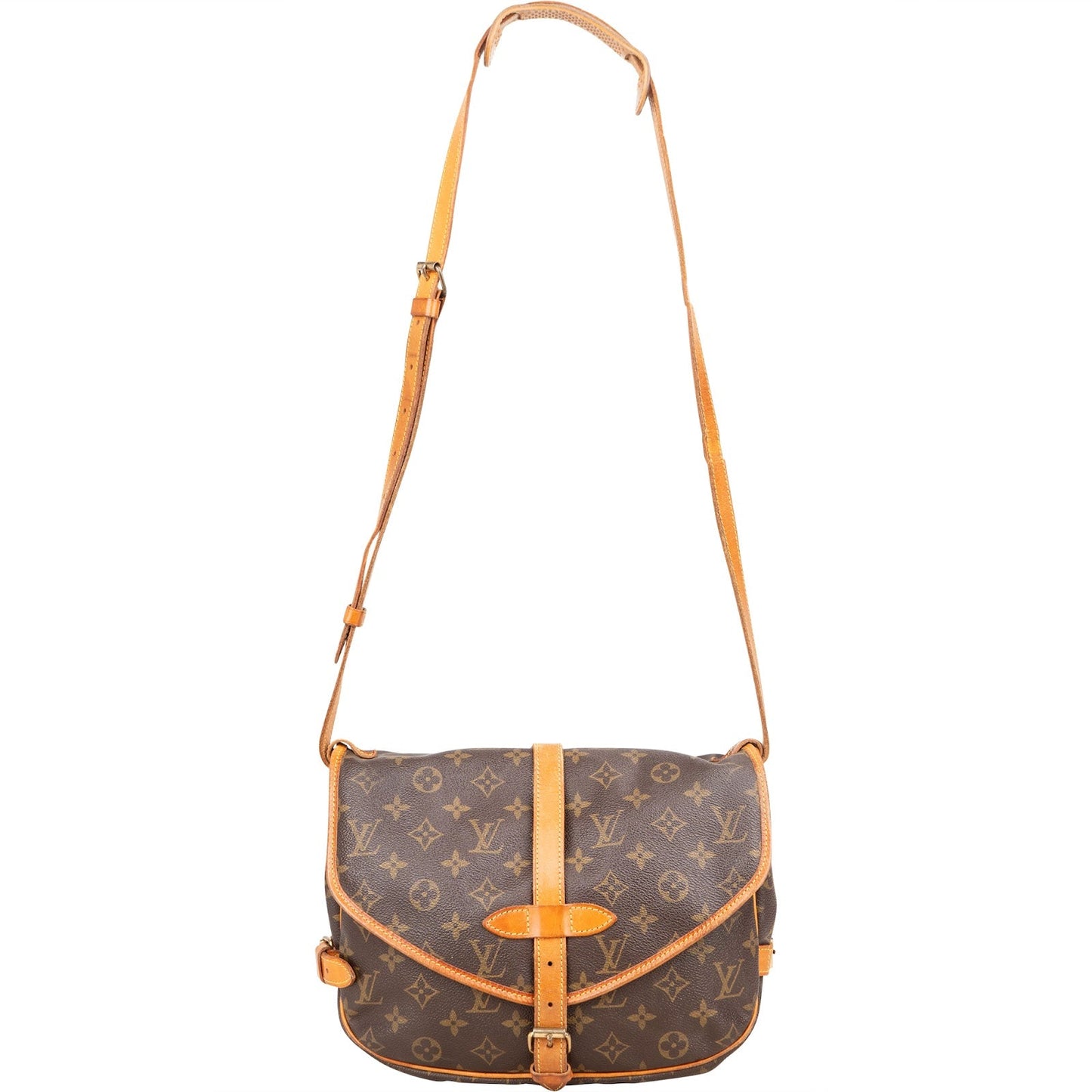 Louis Vuitton Monogram Canvas Saumur 30 Crossbody Bag