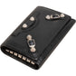 Balenciaga Black Leather Classic Key Holder