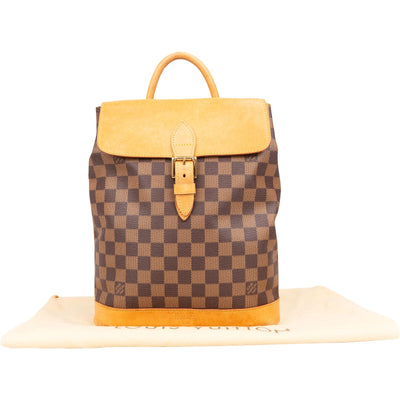 Louis Vuitton Monogram Damier Ebene Soho Centenaire Backpack