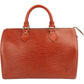 Louis Vuitton Cognac Epi Leather Speedy 30 Handbag