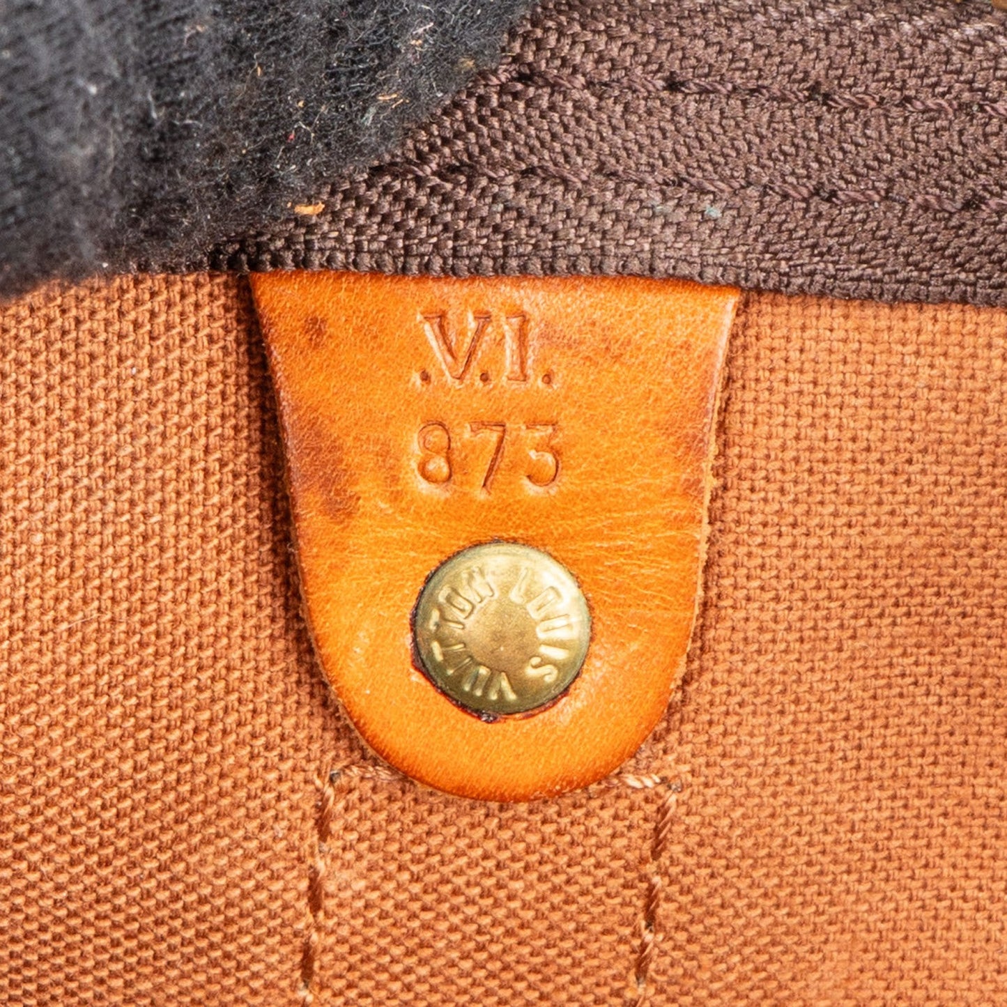 Louis Vuitton Monogram Canvas Keepall 45 Bandoulière Travel Bag
