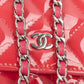 Chanel Quilted Patent Leather Wallet On Chain Crossbody Bag