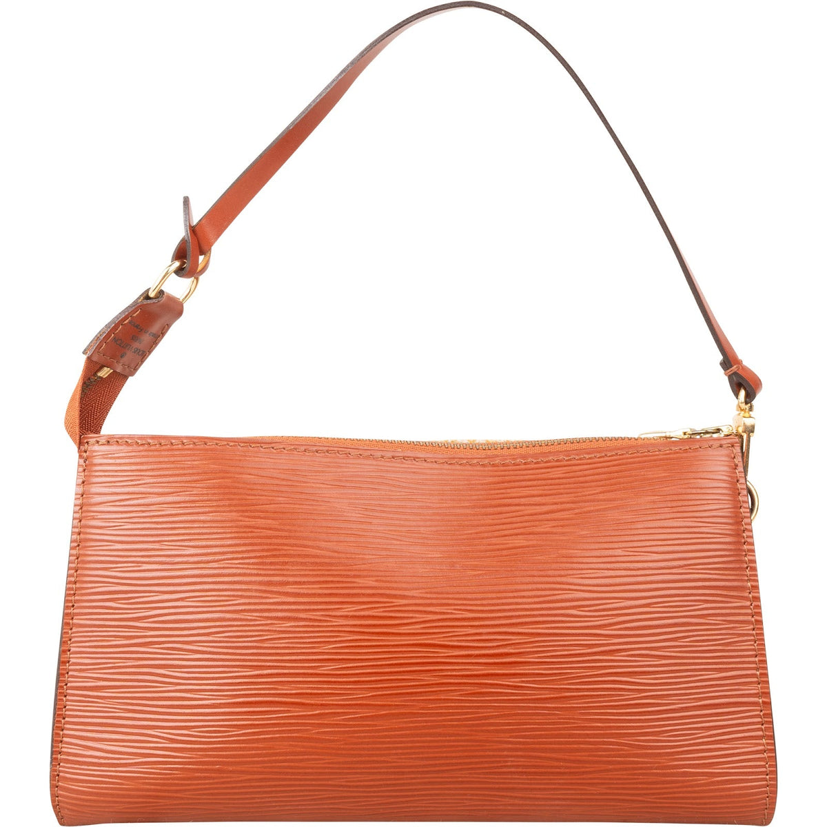 Louis Vuitton Cognac Epi Leather Pochette Accessoires Handbag