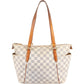 Louis Vuitton Totally PM aus Damier Azur Canvas – Ansicht 4