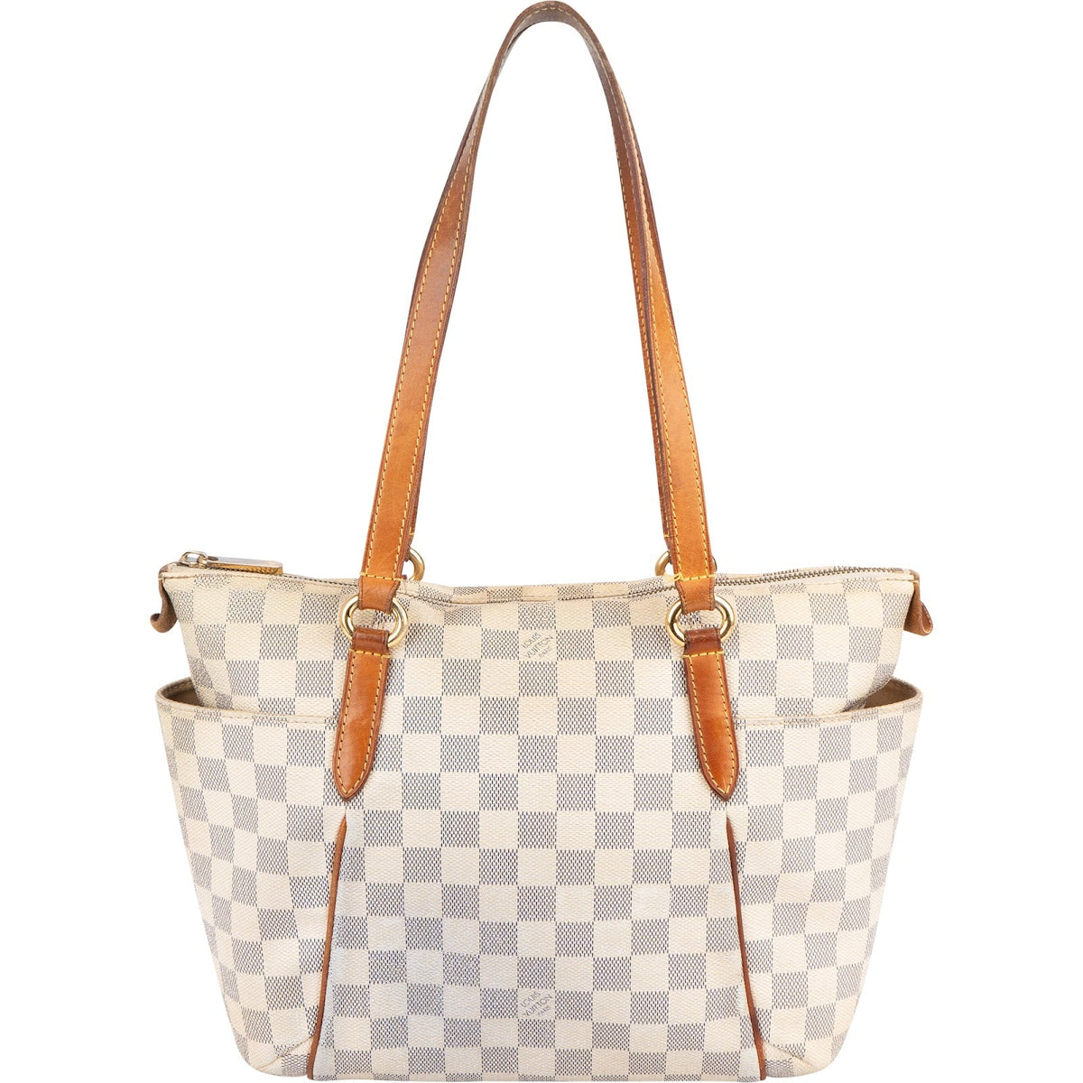 Louis Vuitton Totally PM aus Damier Azur Canvas – Ansicht 4