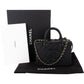 Chanel Quilted Lambskin CC Stitched Vanity Crossbody Handbag