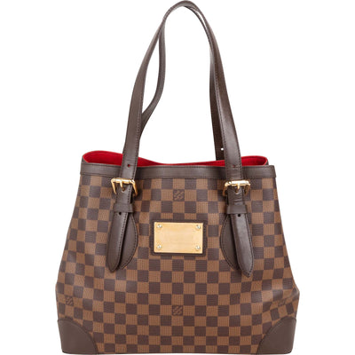 Louis Vuitton Monogram Damier Ebene Canvas Hampstead MM Shoulder Bag