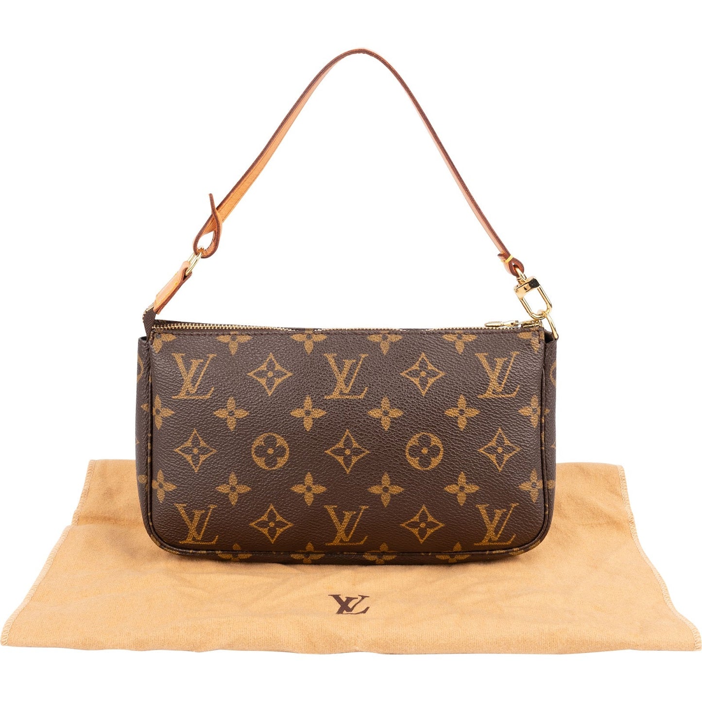 Louis Vuitton Monogram Canvas Pochette Accessoires Handbag