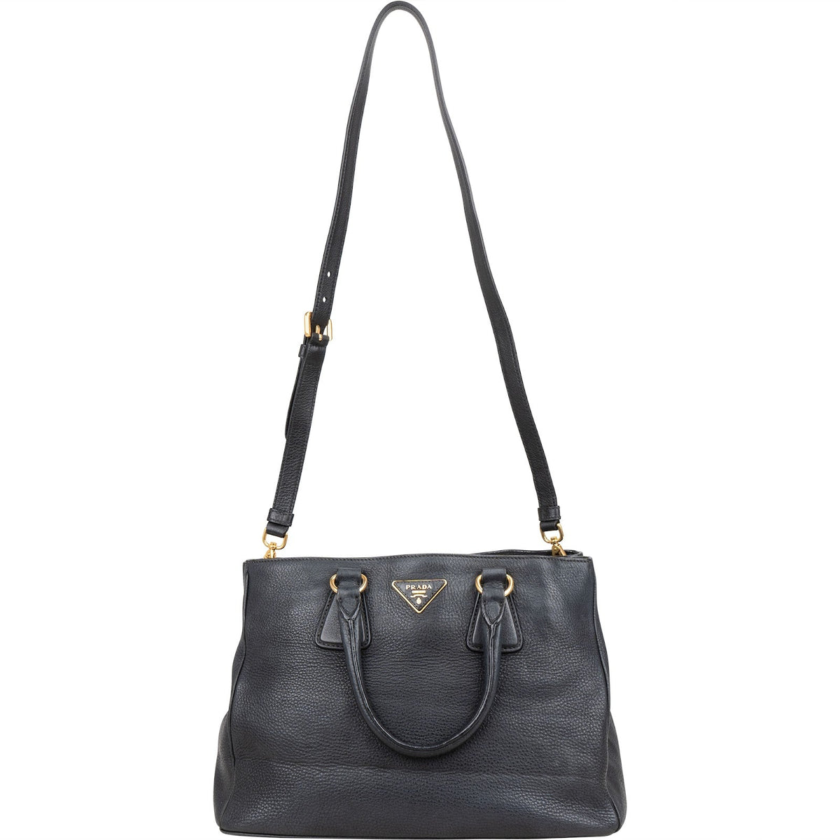 Prada Soft Calfskin Galleria Handbag