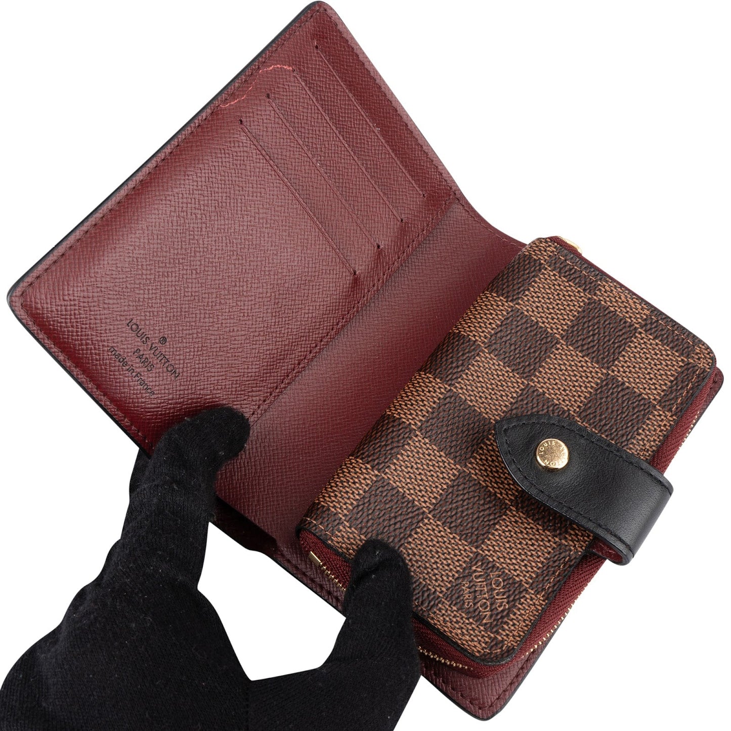 Louis Vuitton Monogram Damier Ebene Juliette Wallet