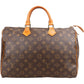 Louis Vuitton Monogram Canvas Speedy 35 Handbag