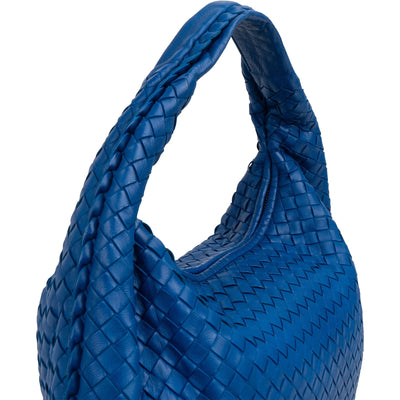 Bottega Veneta Intrecciato Leather Belly Shoulder Bag