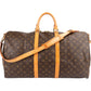 Louis Vuitton Monogram Canvas Keepall 55 Bandoulière Travel Bag