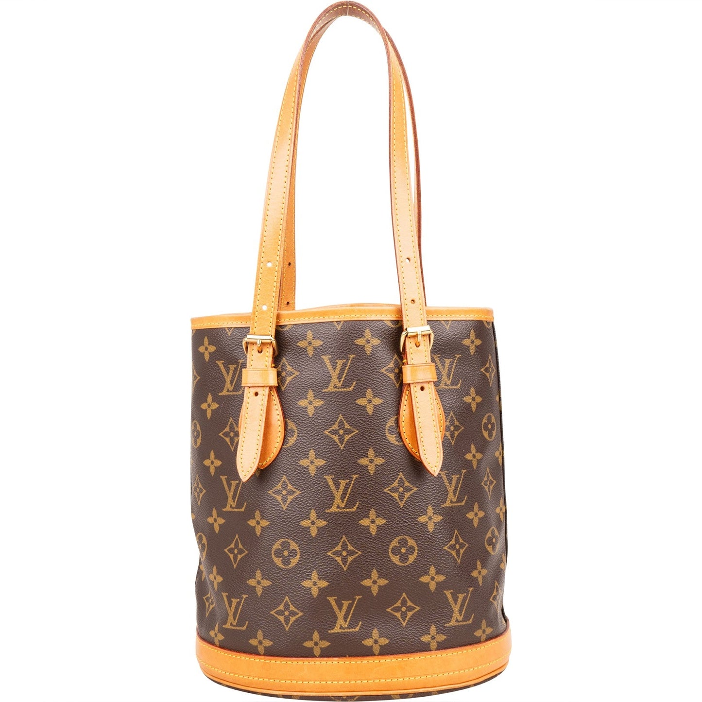 Louis Vuitton Monogram Canvas Bucket PM Shoulder Bag