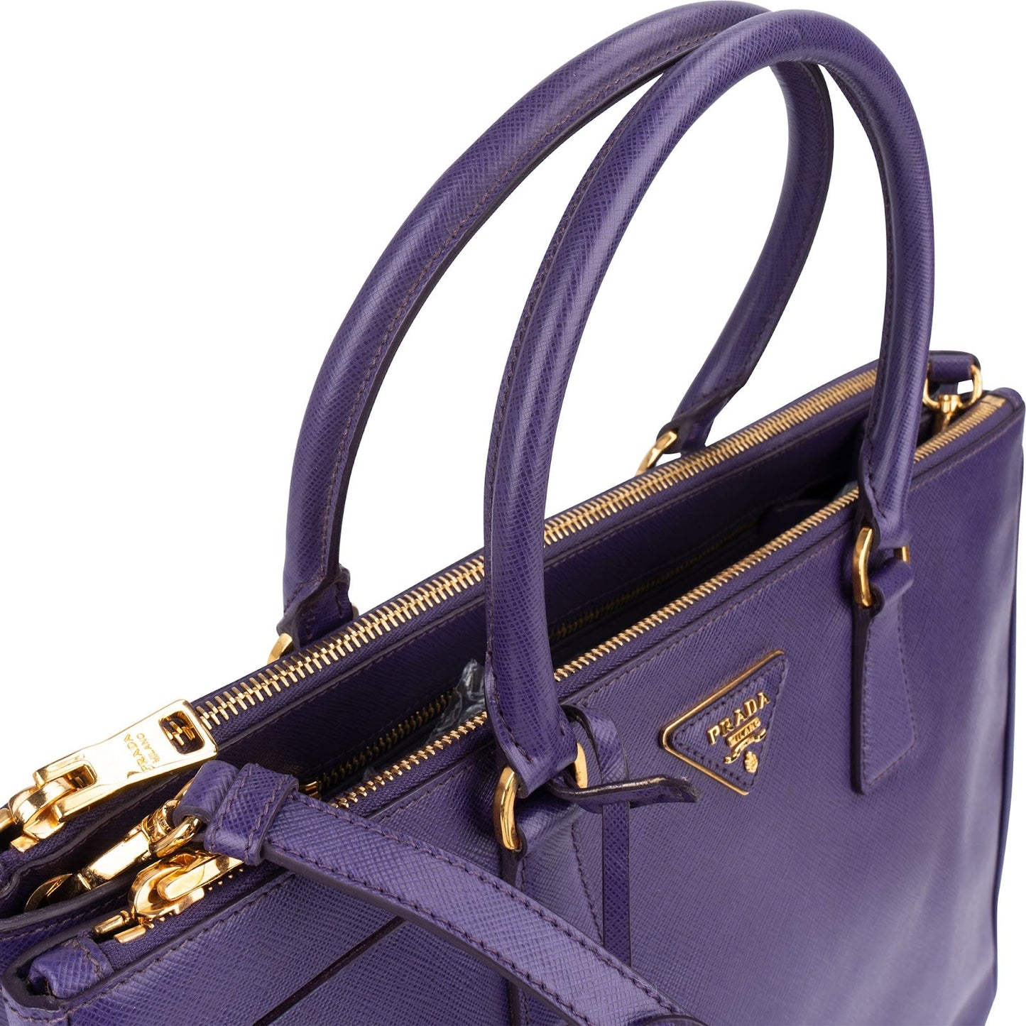 Prada Saffiano Leather Lux Galleria Handbag