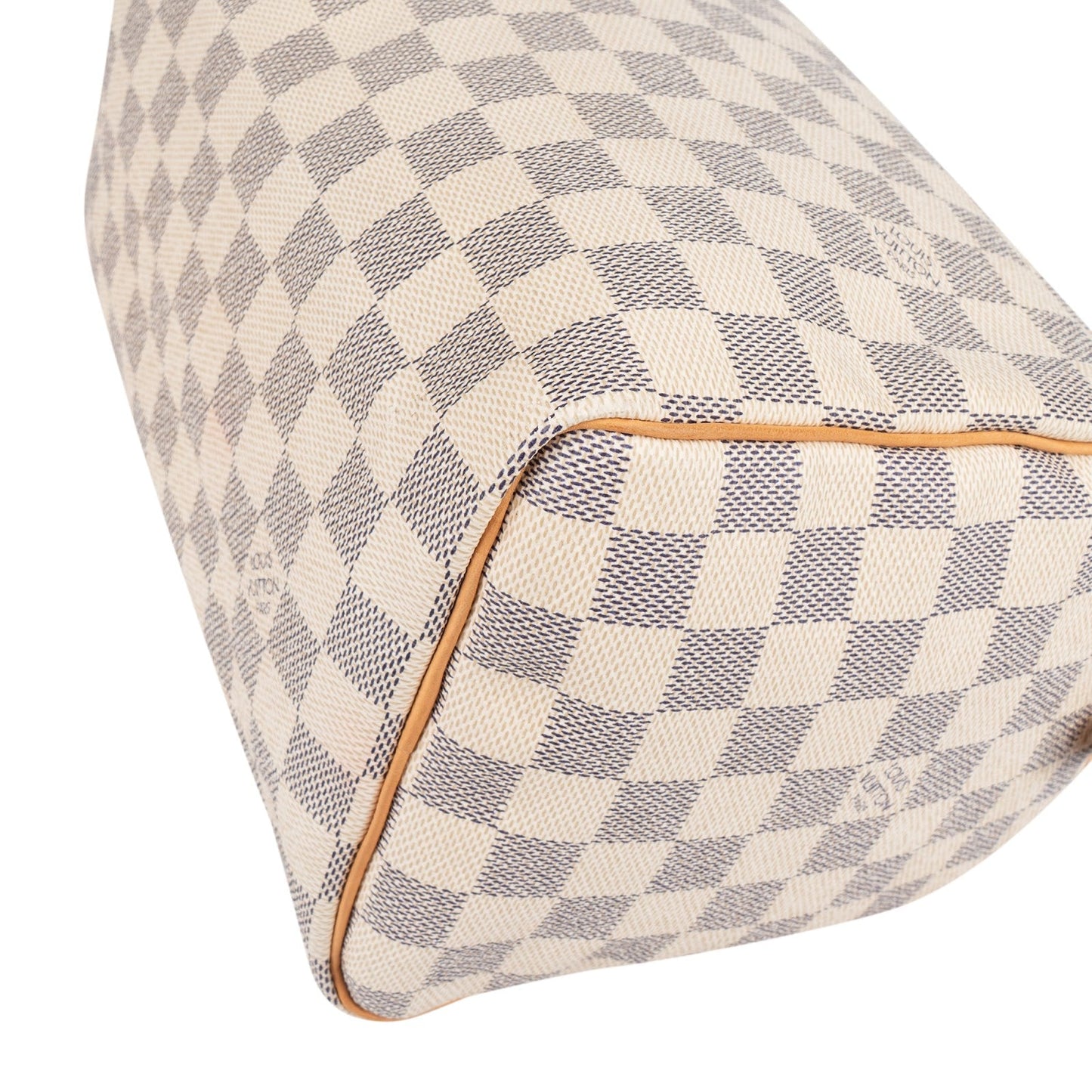 Louis Vuitton Monogram Damier Azur Canvas Speedy 25 Handbag