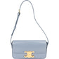 Celine Shiny Calfskin Teen Triomphe Shoulder Bag