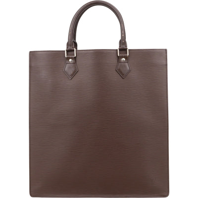 Louis Vuitton Brown Epi Leather Sac Plat Handbag