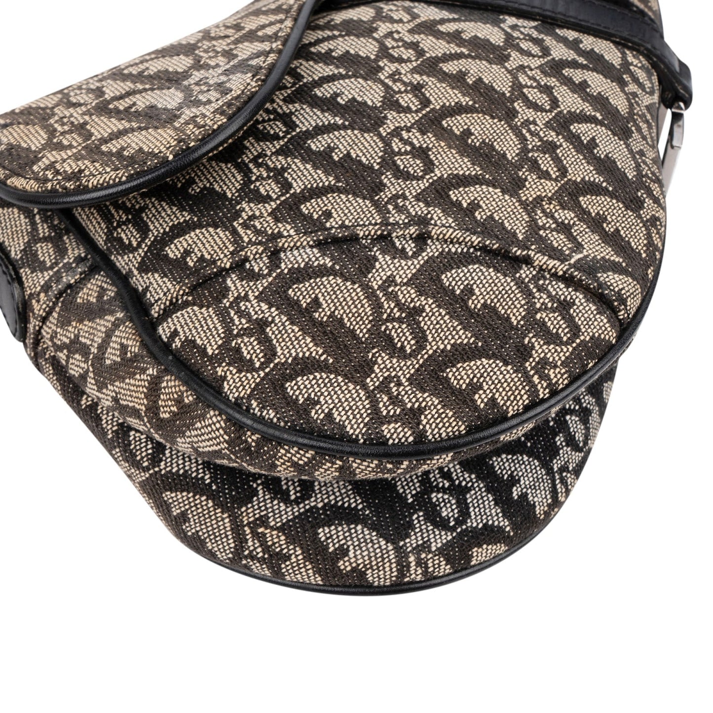 Christian Dior Oblique Jacquard Saddle Shoulder Bag