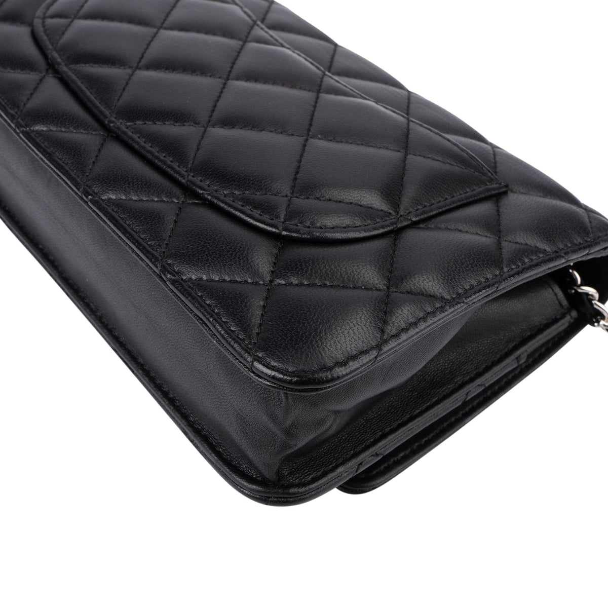 Chanel Wallet On Chain aus gestepptem Caviar-Leder – Ansicht 8