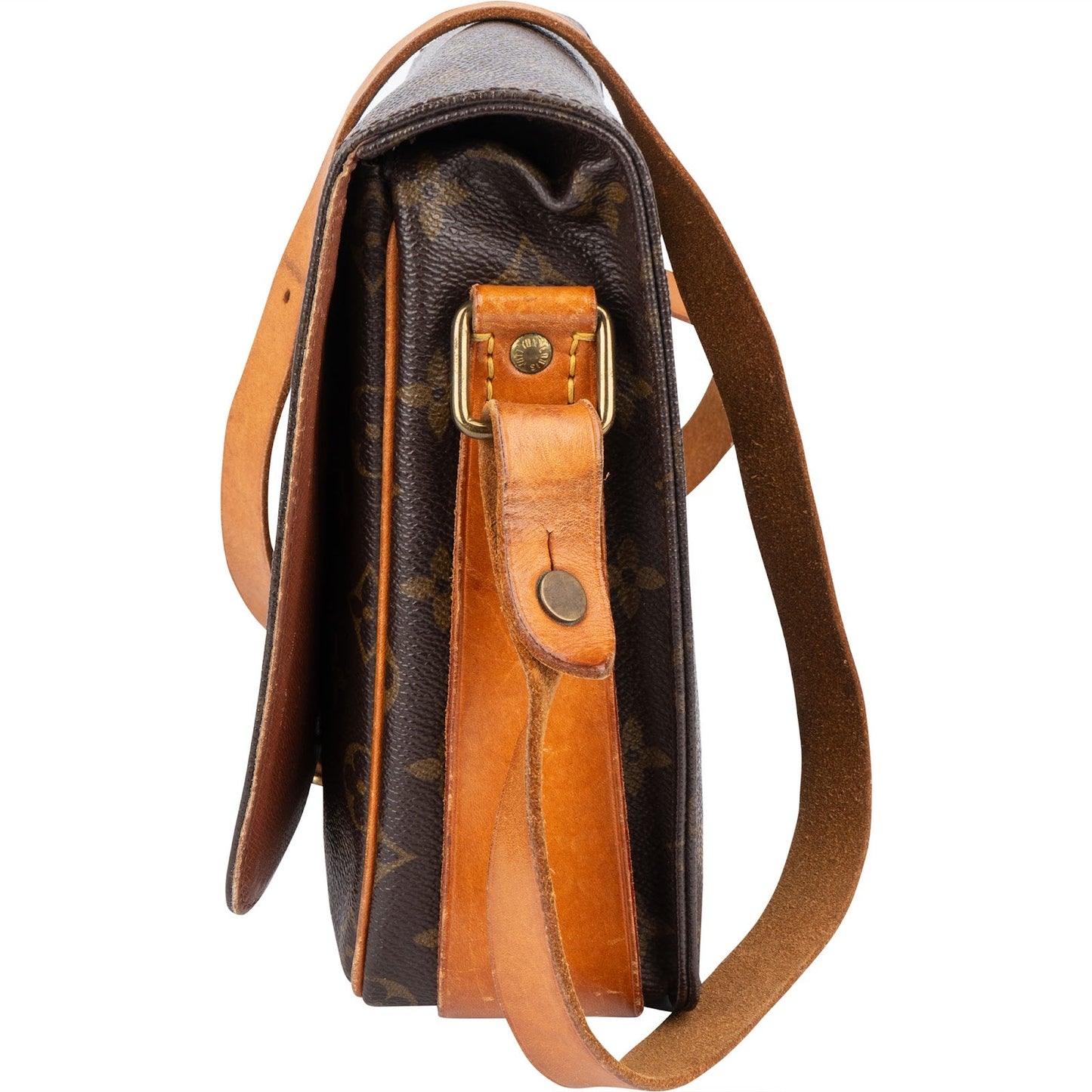 Louis Vuitton Monogram Canvas Cartouchière GM Crossbody Bag