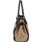 Gucci Monogram GG Canvas Leather Running Handbag