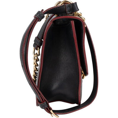 Miu Miu Grained Leather Club Flap Crossbody Bag