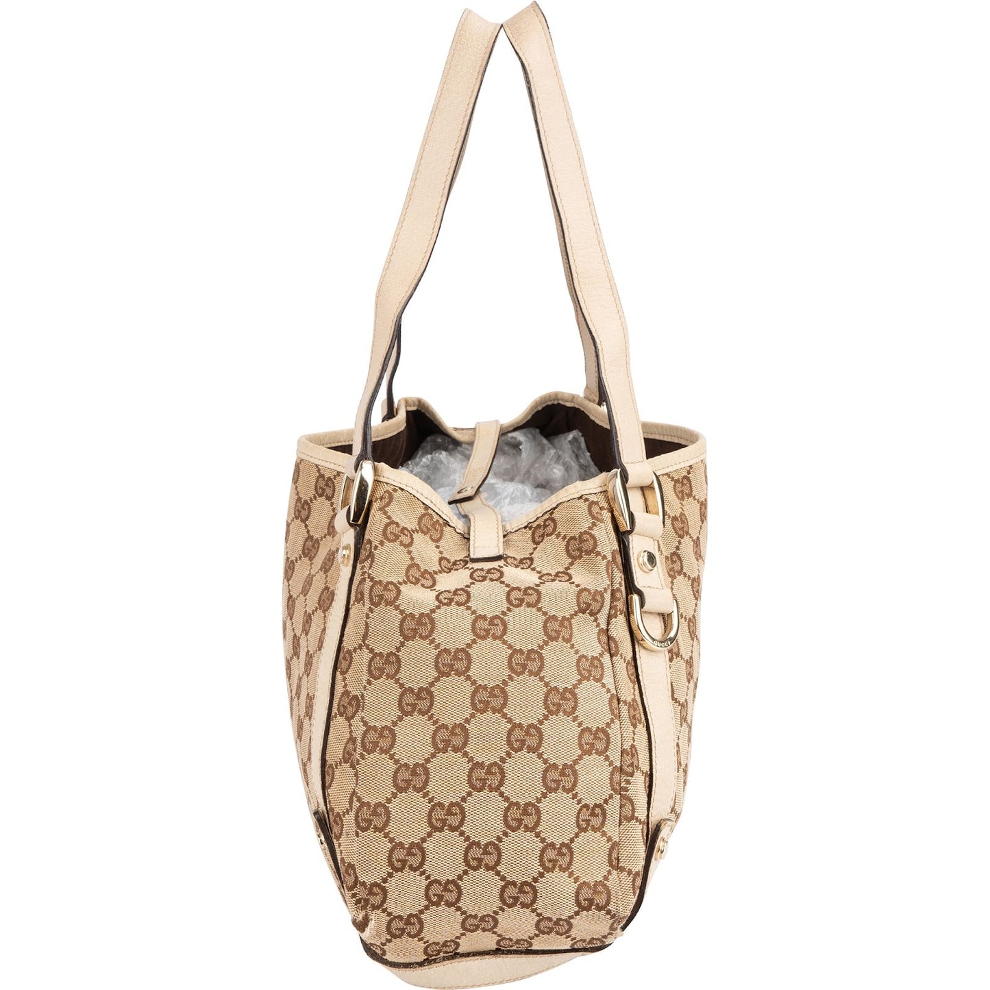 Gucci Monogram GG Abbey Hobo Shoulder Bag