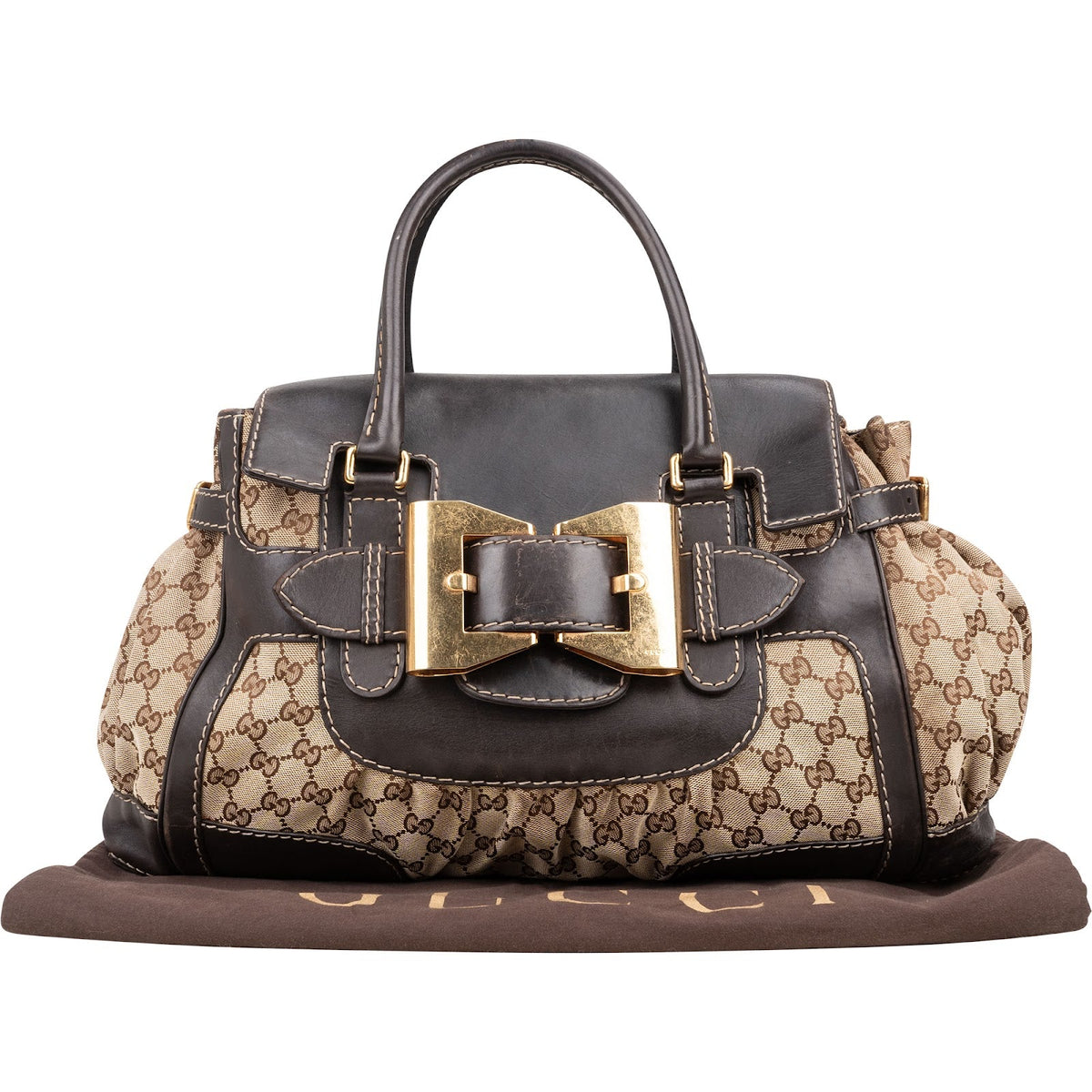 Gucci GG Monogram Hysteria Top Handle Handbag