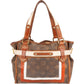 Louis Vuitton Limited Monogram Tussue Rayures Handbag