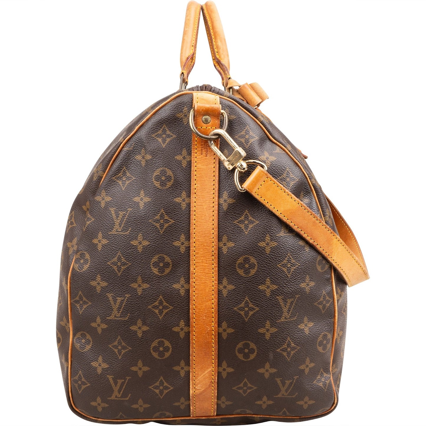 Louis Vuitton Monogram Canvas Keepall 60 Bandoulière Travel Bag