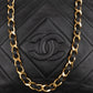 Chanel Quilted Lambskin CC Tassel Crossbody Bag