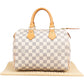 Louis Vuitton Monogram Damier Azur Speedy 25 Handbag