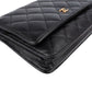 Chanel Quilted Caviar Leather Wallet On Chain Crossbody Bag