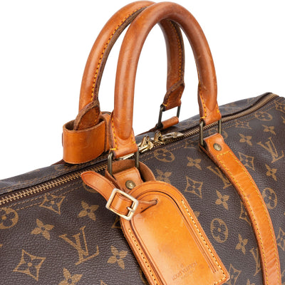 Louis Vuitton Monogram Canvas Keepall 45 Travel Bag