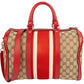 Gucci Monogram GG Canvas Vintage Web Boston Handbag