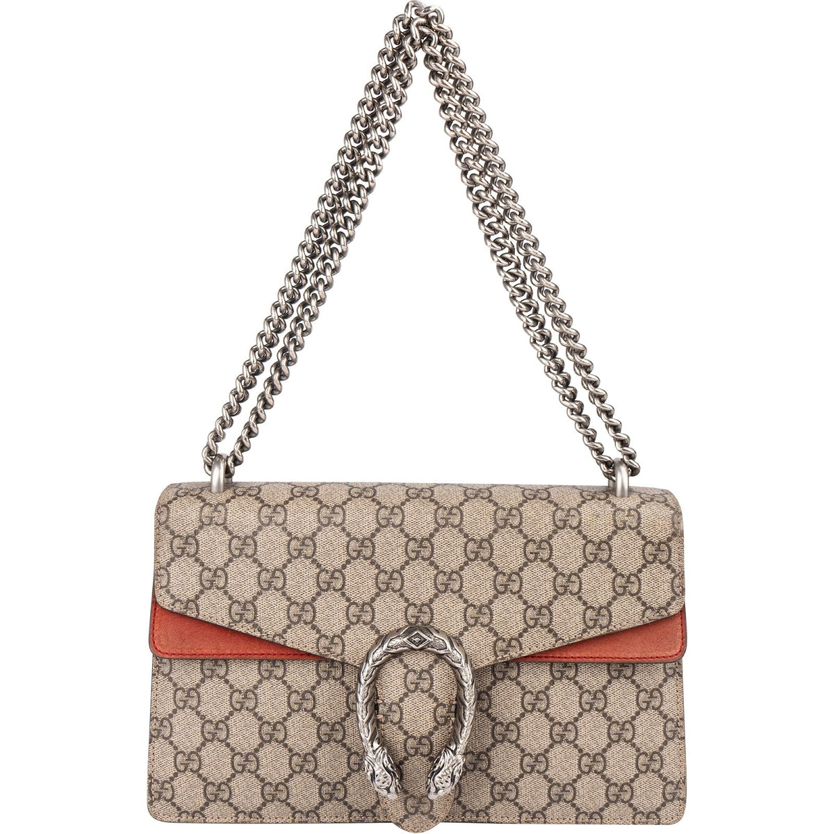 Gucci Monogram GG Supreme Canvas Dionysus Shoulder Bag