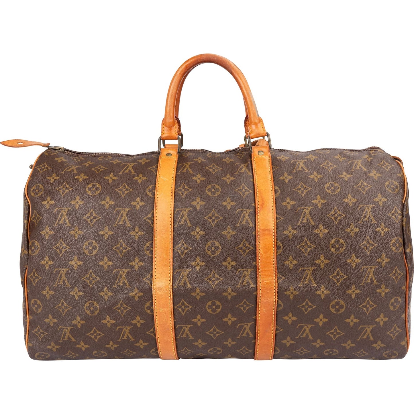 Louis Vuitton Monogram Canvas Keepall 50 Travel Bag