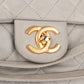 Chanel Quilted Nubuc Easy Single Flap Shoulder Bag