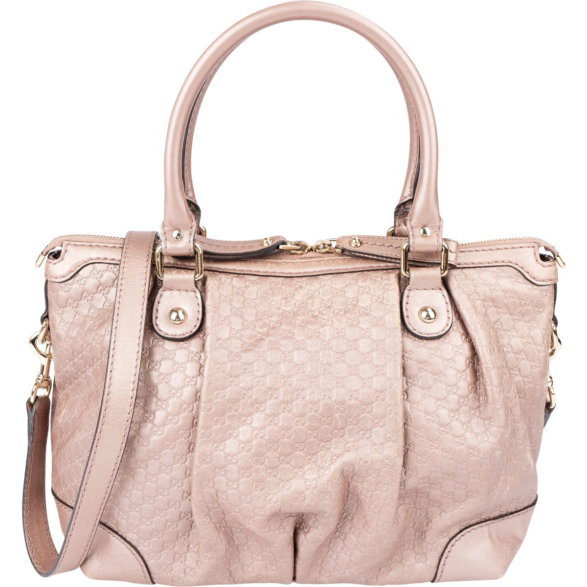 Gucci Sukey Satchel aus Microguccissima-Leder – Ansicht 4