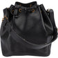 Louis Vuitton Noir Epi Leather Sac Noé Petit Shoulder Bag
